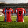 25/26 Camiseta de Noruega HAALAND Verano Hombre Camiseta Uniformes de Entrenamiento Deportivo Camiseta Transpirable Secado Rápido Camiseta de Aficionado Camiseta Mujer