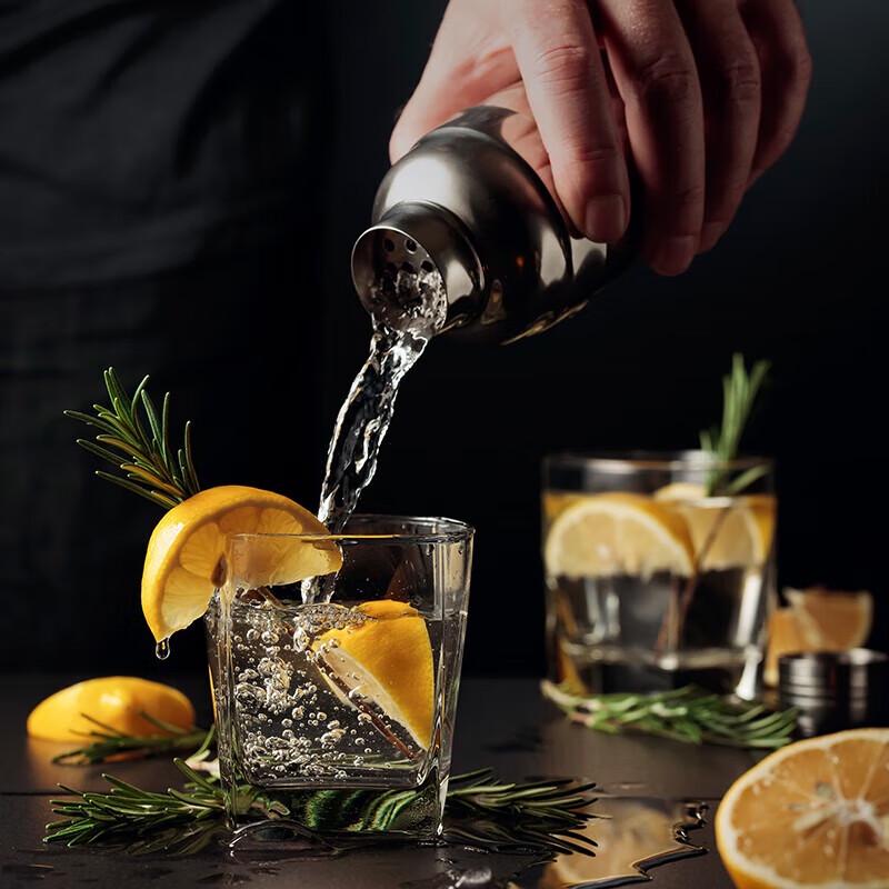 Ming Ling 19-teiliges Cocktail-Shaker-Set aus Edelstahl 550 ml