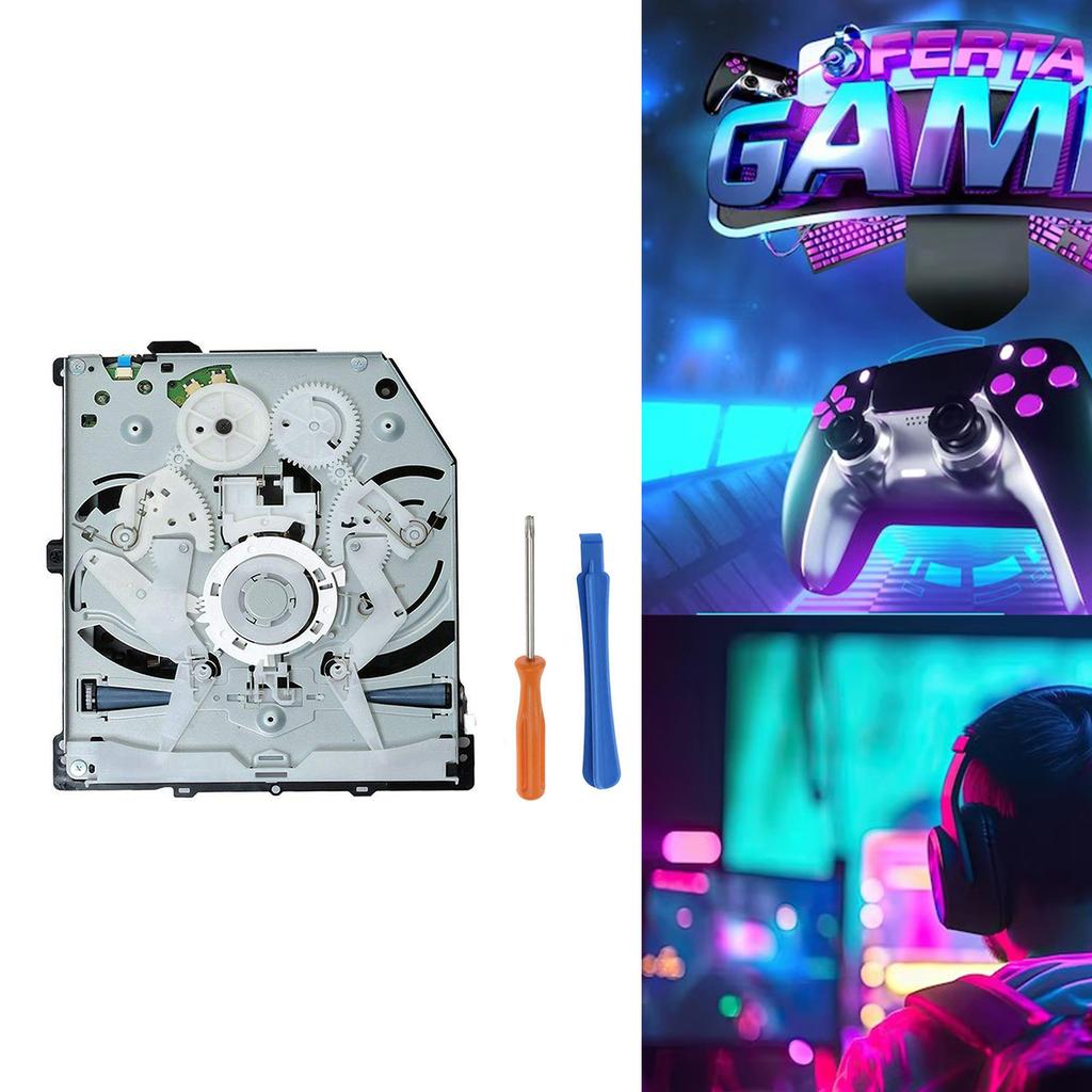 Console Disk Drive Blu-ray DVD CD Disk Drive with Opening Tool Replacement Enclosure for PS4 KEM-490 CUH-1100 CUH-11XX