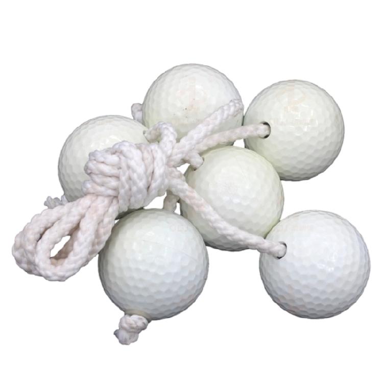 6 Stück Outdoor-Leitern Ball Golf Wurfball Ersatz Outdoor Rasen Hof Golf Wurfball für Spaß Event Gruppen Event