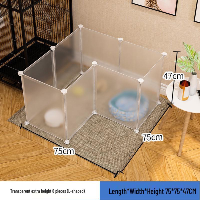 Indoor Pet Playpen: Dog/Cat Enclosure with Free Splicing Cages for Dogs, Cats, and Rabbits.