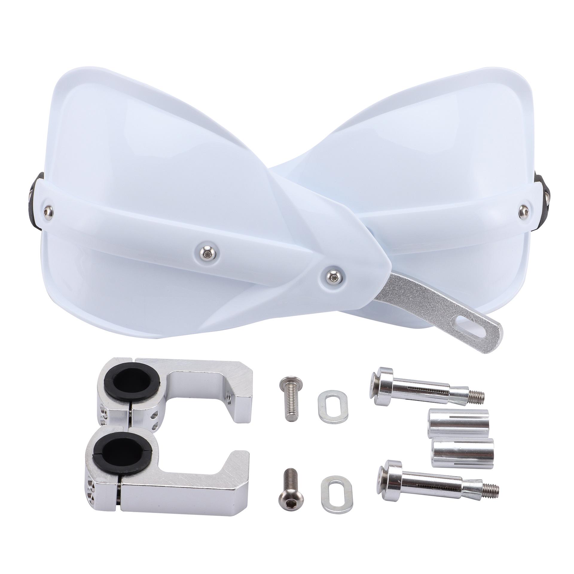 

Белая защита рук мотоцикла для квадроцикла, скутера и картинга, защита руля белый