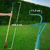 KADAX Ladies Cultivator Handheld Soil Loosener 140 Cm