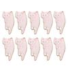 6 Colors Hang Tags Alloy Earrings Jewelry Necklace Pendant DIY Accessories