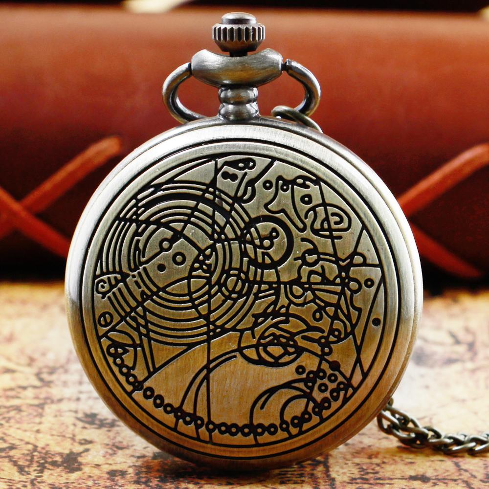 10pcs/lot Vintage Quartz Pocket Watch Women Men Analog Necklace Pendant Pocket Watch Souvenir Gift Reloj De Bolsillo