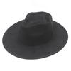 Popular European and American Style Suede Big-brimmed Top Hat, Men's and Women's Classic Fashion Western Cowboy Hat