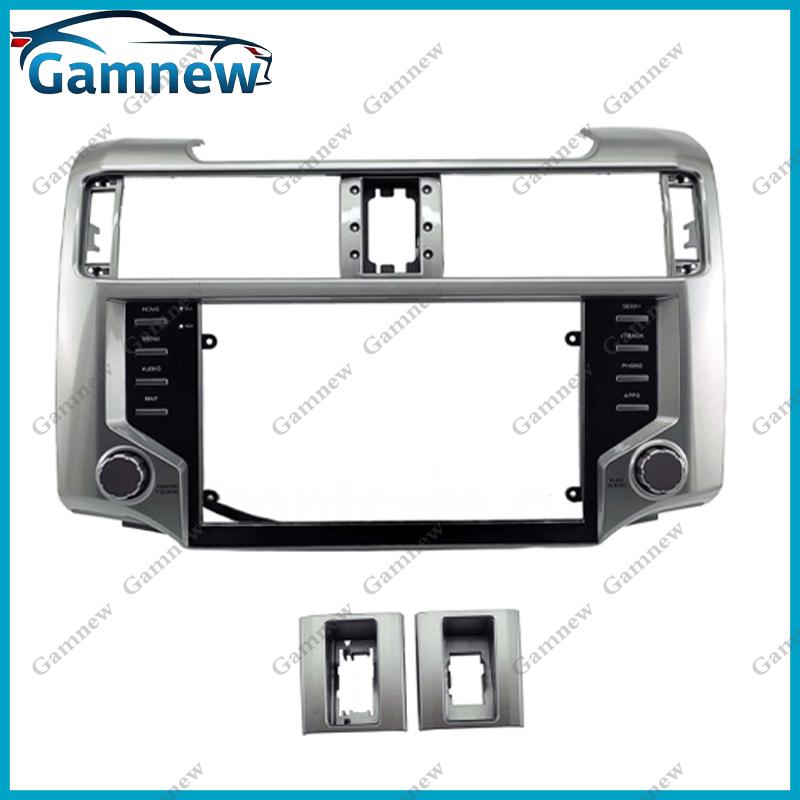 9 Inch Car Frame Fascia Adapter Canbus Box Decoder Android Radio Dash Fitting Panel Kit For Toyota 4Runner 2009-2013