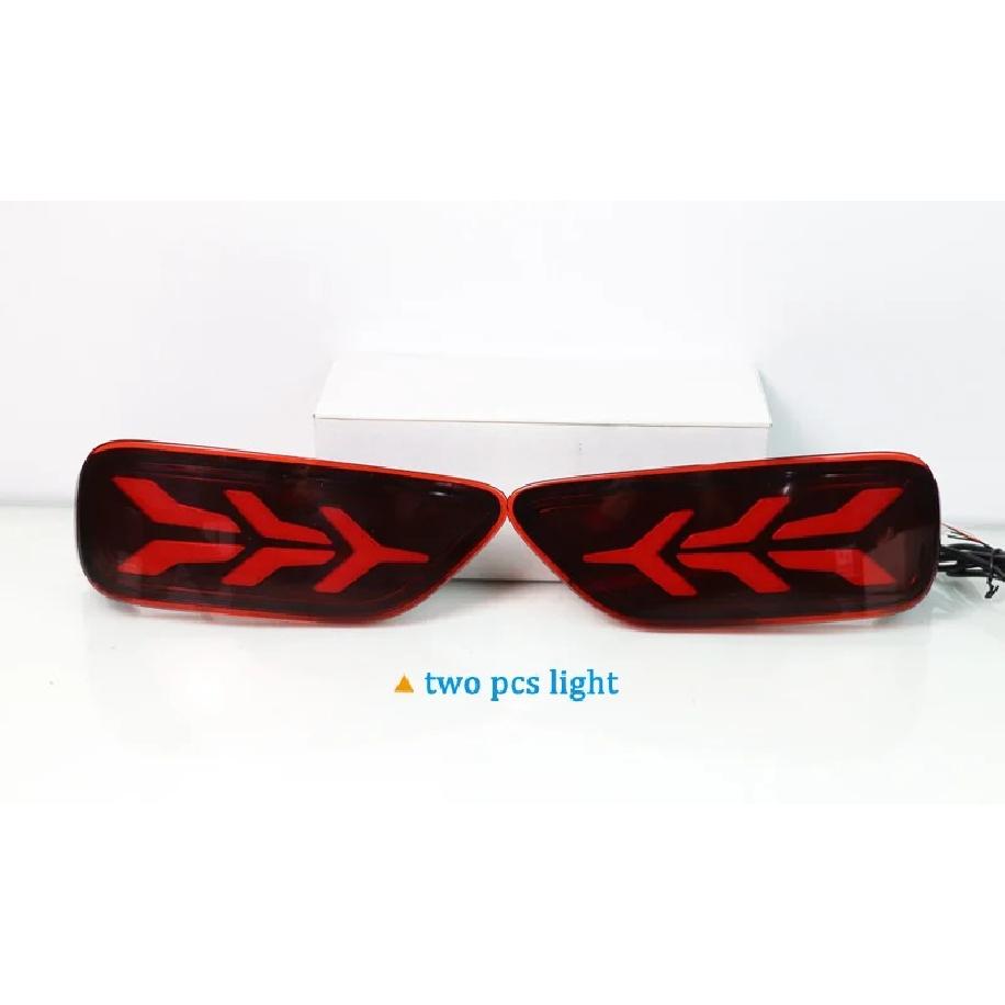 12V Car Accessory LED Rear Lights For Nissan Patrol Y62 2015 2016 2017 2018 Reflector Bumper Lamp Brake Light