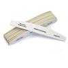 10pcs Grey Boat Shape Wooden Nail Files Double-sided Design Pedicure Buffers  for Nail Care