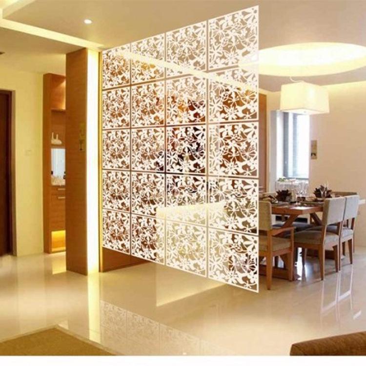 Stylish Hanging Screen Partition for Home or Office Decor