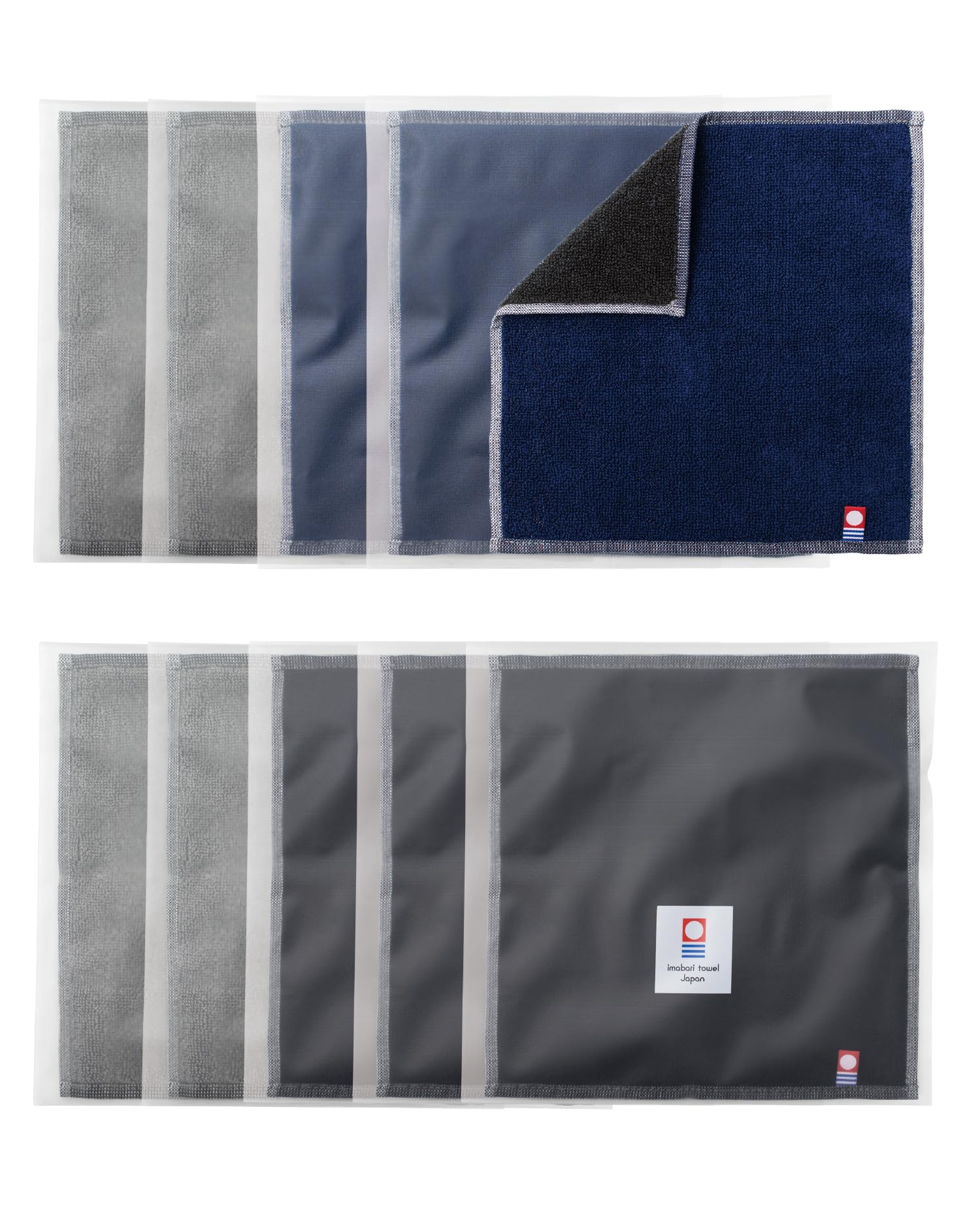 

aso Imabari Полотенце Хлопковое Ручное Полотенце Двустороннее Компактное Сделано в Японии Впитывающее Прочное Деловой Носовой Платок BIZ Носовой Платок 20 x 20 см Индивидуально