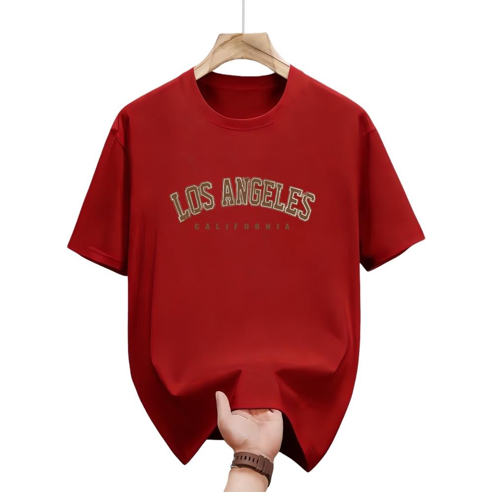 Womens Printed TShirts Los Angeles Paris Letter Design Breathable Comfortable Spring Autumn Winter Casual Tops S