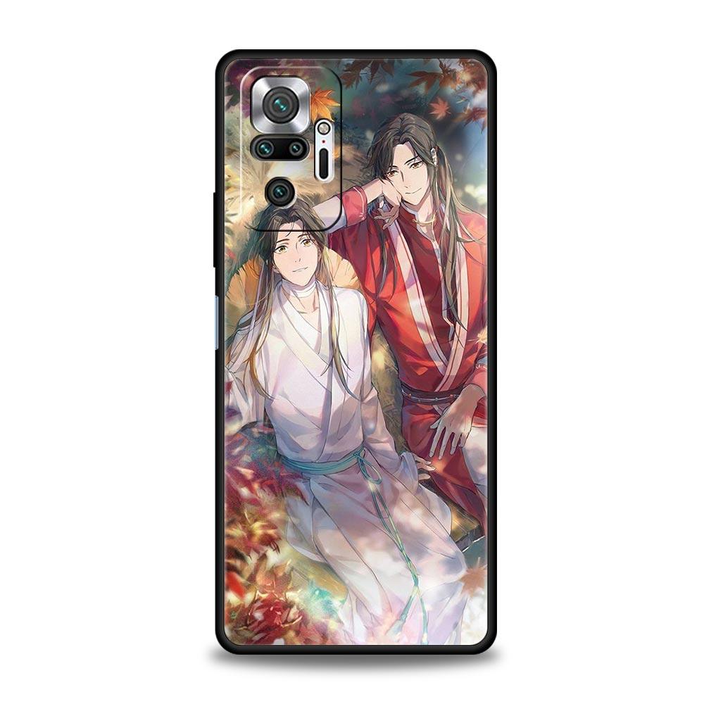 Heaven Official’s Blessing Phone Case For Xiaomi Redmi Note 12 5G 11 10 Pro 4G 10C 9S 9 8 7 9T 8T 9C 9A 8A K40 Gaming Soft Cover
