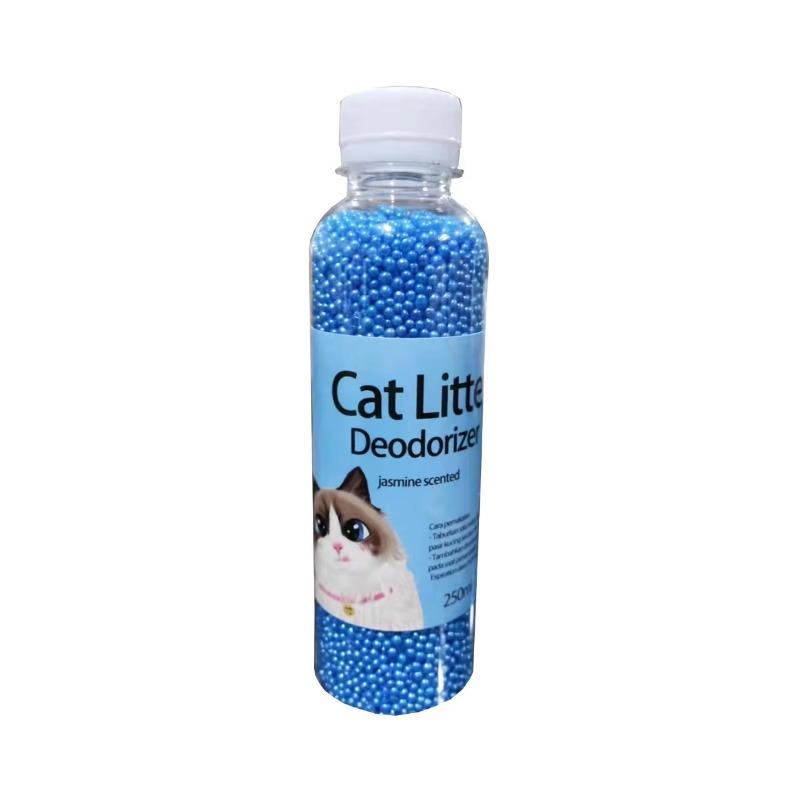 Deodorant Beads for Pets, Odour Removing Cat Litter Tray Deodorizer with Activated Carbon for Homes/Apartments