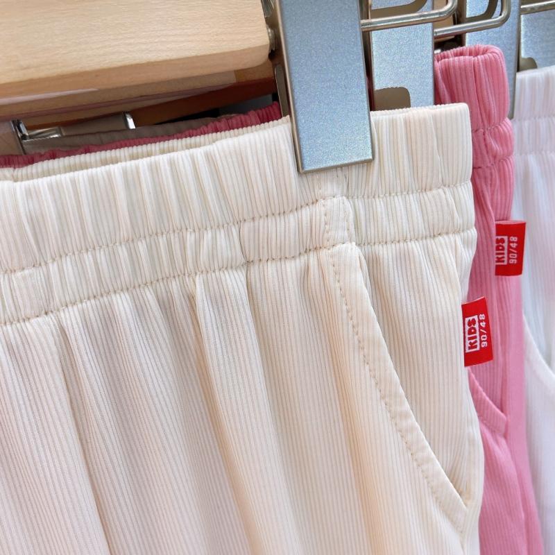 Children's Loose Home Pants Summer Thin Mosquito Proof Trousers Pajama Pants Solid Color Kids Trousers