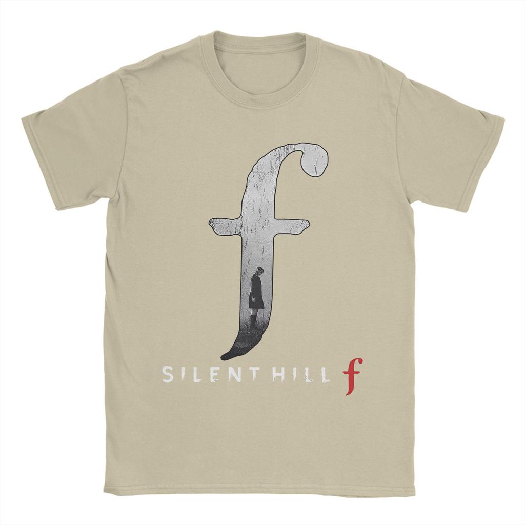 Silent Hill F Horror Game T Shirts for Unisex Pure Cotton Leisure TShirt Crewneck  Tees Short Sleeve Tops 6XL