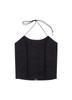 ANOTHER A Lace-Up Corset Top [Black]