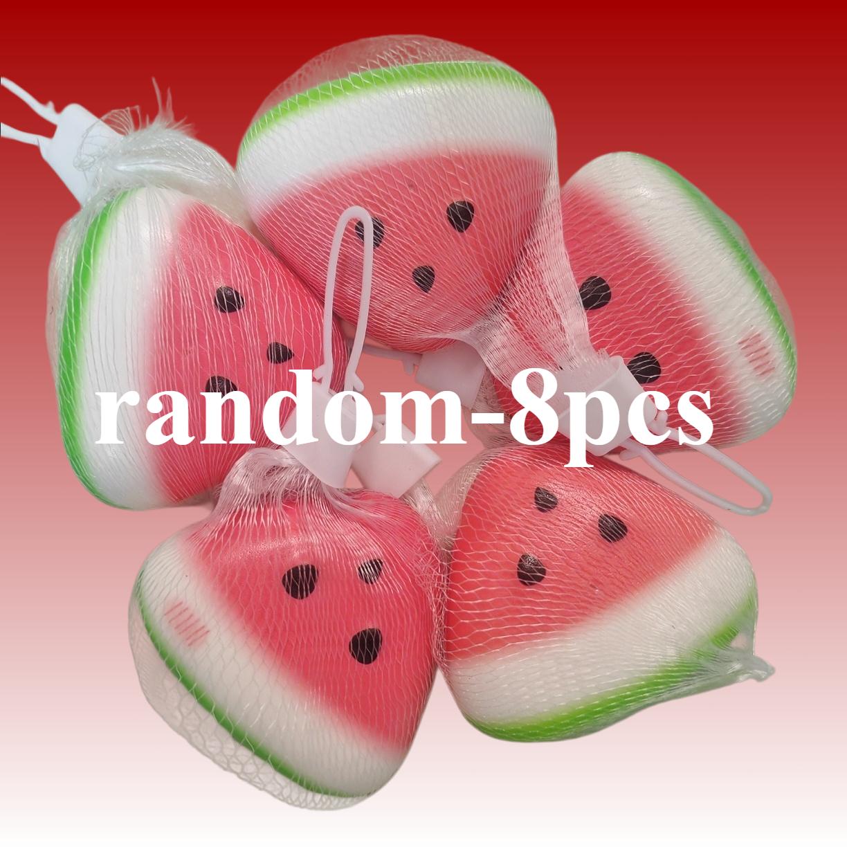PU Langzame Terugslag Watermeloen Squishy Zacht Knijpbaar Stressverlichtend Speelgoed Creatief Simulatie Fruit Ontspannend Speelgoed voor Feestbedankjes