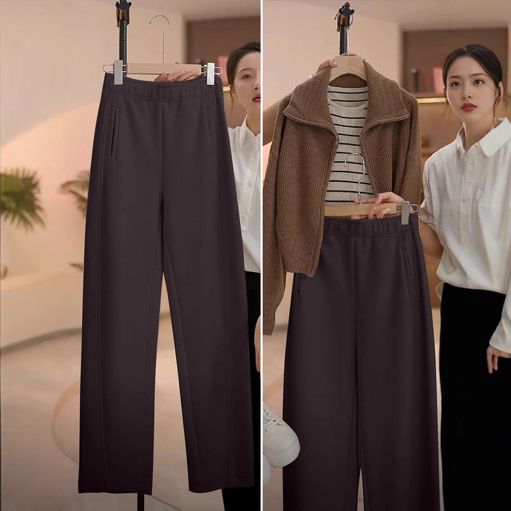 

Women s Spring Sycamore Loose Wide-Leg Casual Sweatpants 26/S (85—95 lbs)