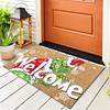 Grinch Christmas Doormat Non-Slip Floor Mat Entryway Hallway Living Room Holiday Decor Square Washable Rug
