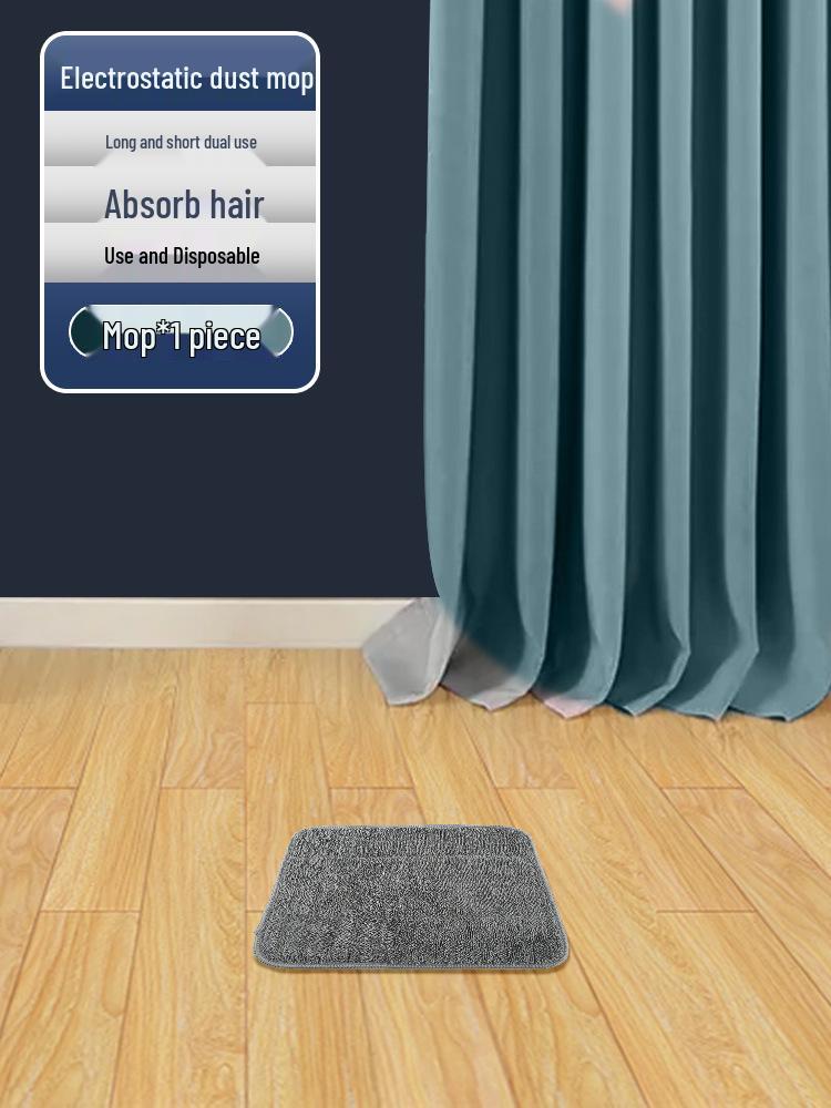 

Швабра 3-в-1 без рук с одноразовыми влажными салфетками и сменной сухой тканью