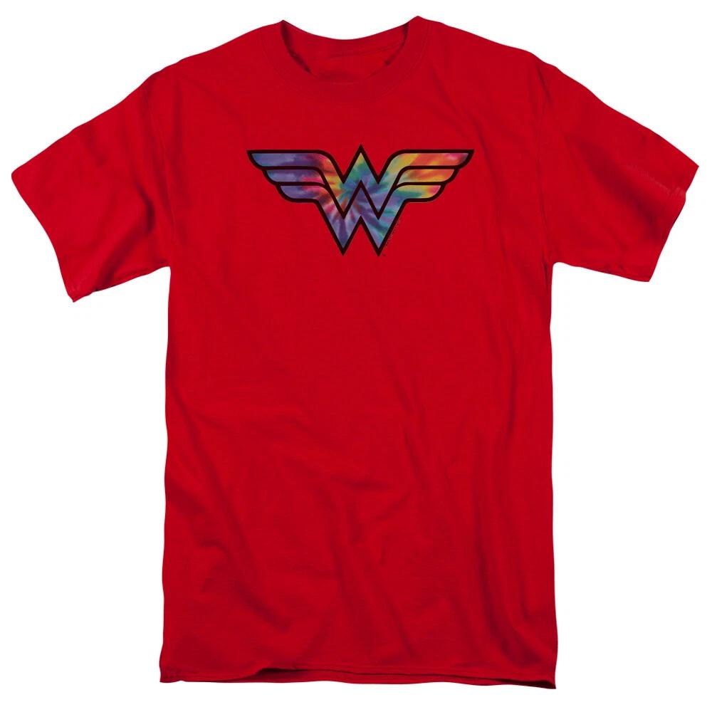 Wonder Woman  Wonder Woman Tie Dye Logo  T-Shirt - Regular or Tank - to 5X L