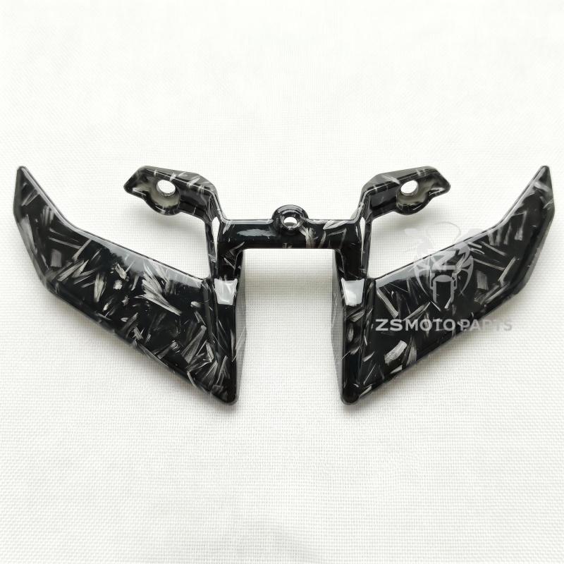 Fit for Yamaha FZ-10 MT-10 MT10 FZ10 2016-2021 Under Front Nose Wing Headlight Hood Fairing Panel Cover Nose Head Cowl Panel