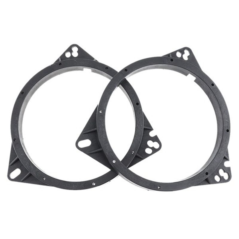 

Portable 2Pcs 6.5 Inch Horn Washer Adapters Brackets Car Speaker Solid Washer Speaker Mount Plates For Lexus RX/ES Toyota Coroll