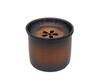 Shinkodo Made In Japan Pure Copper Water Sink (Small) with Red Copper Finish and Hammered Design, Gift Wrapping Available