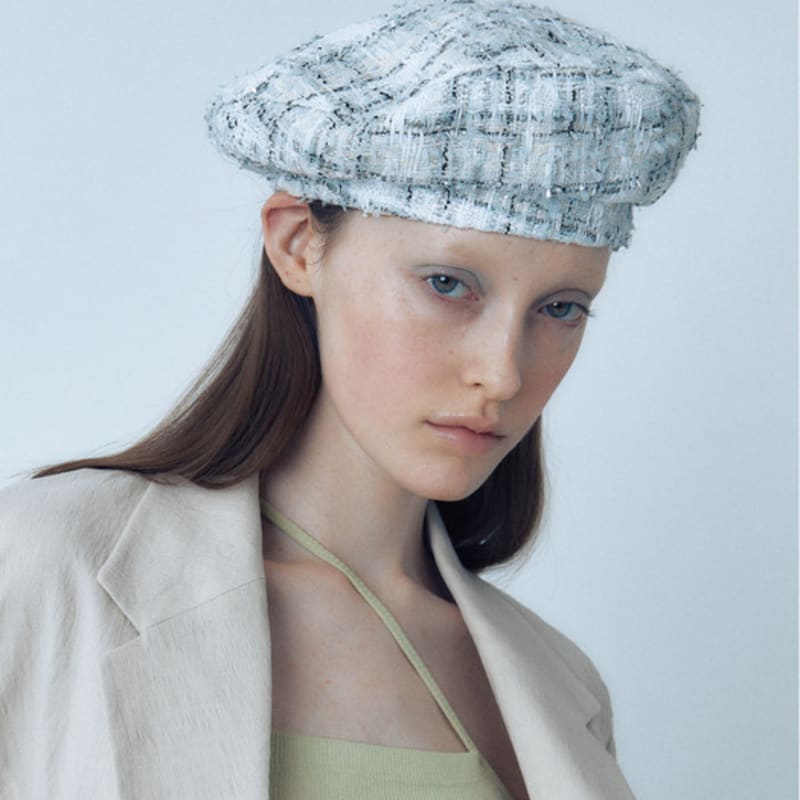 poesiedame STARRY SILVER BERET