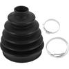 1 Satz Manschettenkit für Antriebswellen-Gelenke für Toyota Camry 2007-2009 für Toyota Highlander 01-07 Äußeres Gleichlaufgelenk-Manschette mit Schellen Nr. 443828052 Schwarzes Gummi