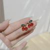 Elegant Floral Bow Earrings - High-End French Design for Women