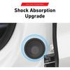 4PCS Car Door Shock Absorber Pads, Flexibility Silicone Cushion Pads, Self-Adhesive Side Door Protection Sticker, Car Slam Stopper Bumper Protector,