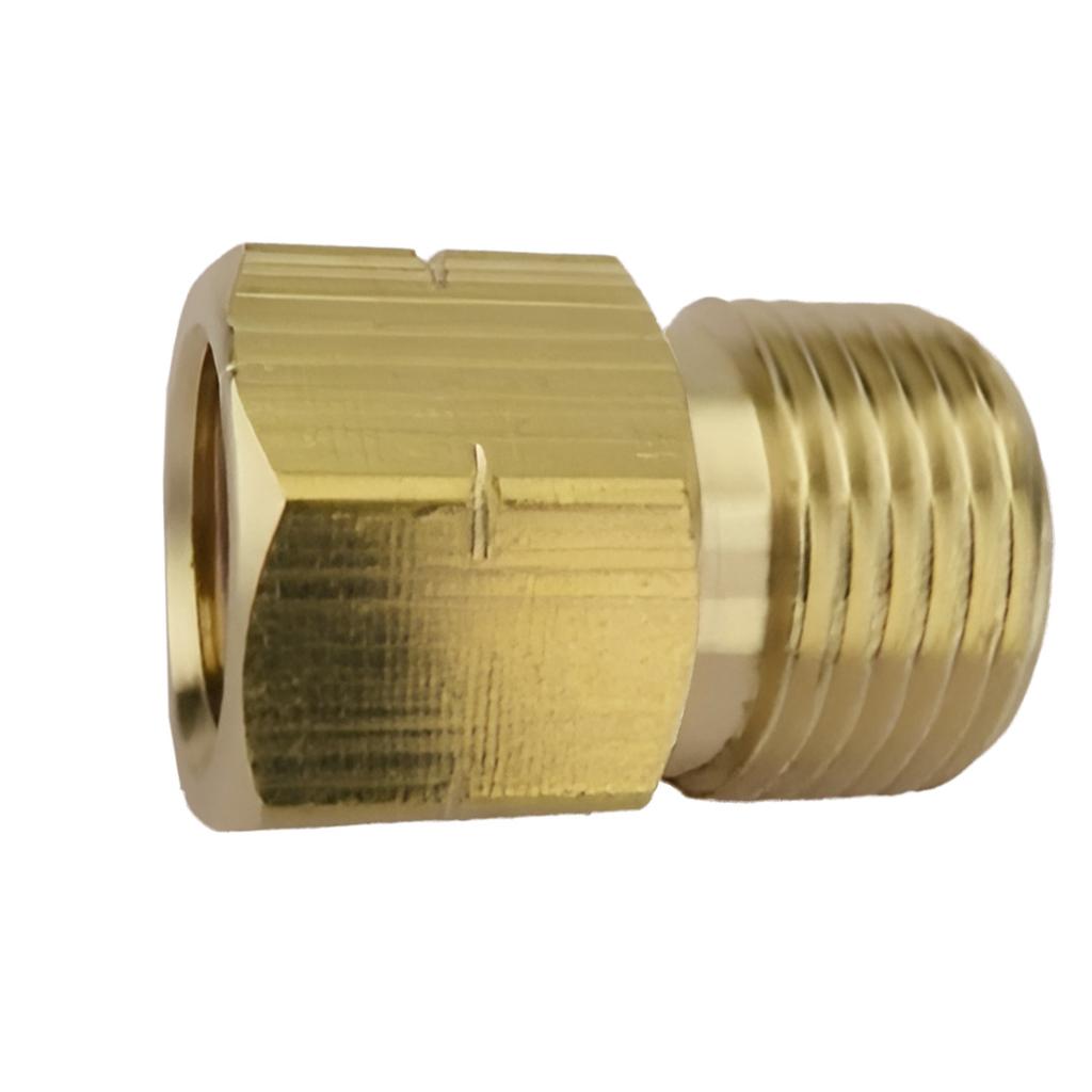 1/4 Inch Lks Internal 3/8'' Lks External Gas Stove Fitting Adapter Connector with Seal