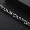 Creative Double Snake Entwined Bracelet ,Street Fashion Titanium Steel Snake Bracelet For Men 