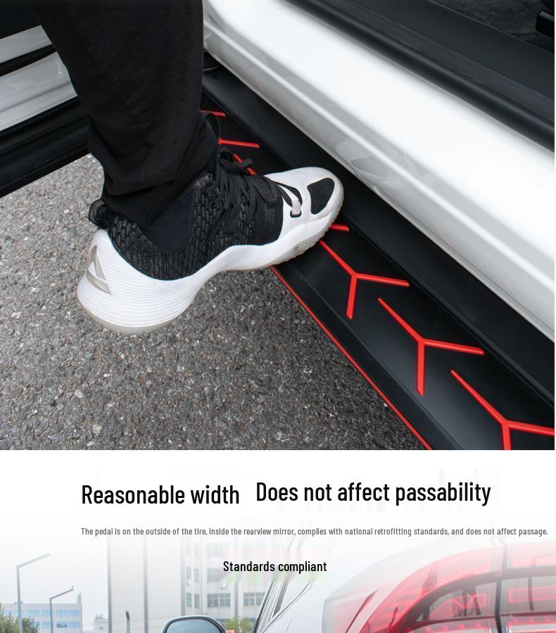 Thickened Foot Pedals for BYD Yuan UP/Plus 2025 Models - Welcome Pedal Modification