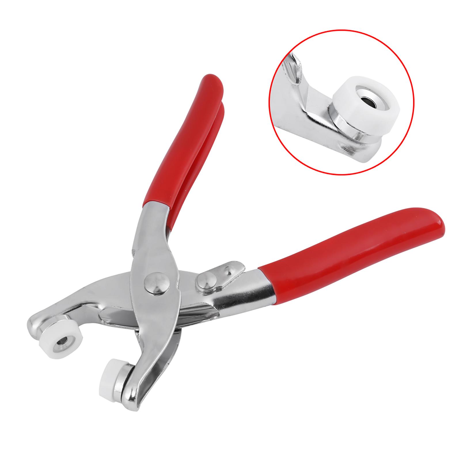 Copper Fasteners with Pliers, Colorful Buttons, Metal Snap Press Boxes for Clothing Shop, Home Use