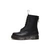Dr. Martens 1490 Leather Round Toe Lace-Up Short Boots Unisex Boots Black 27841001