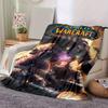 1pc World of Warcraft-Inspired Home Decor: Cozy Flannel Blanket, Perfect Gift for Bedroom, Living Room, Travel, Camping, Car, Beach, Office Naps, Idea