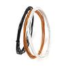 3.0m 10ft (Black/White/Yellow) Gavitt Cloth-covered Pre-tinned Stranded Pushback 22awg Guitar Wire Instrument Cable Part