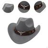 Cowboy Hat Classic Decor Wide Brim for Engagement Music Festival Role Play Party
