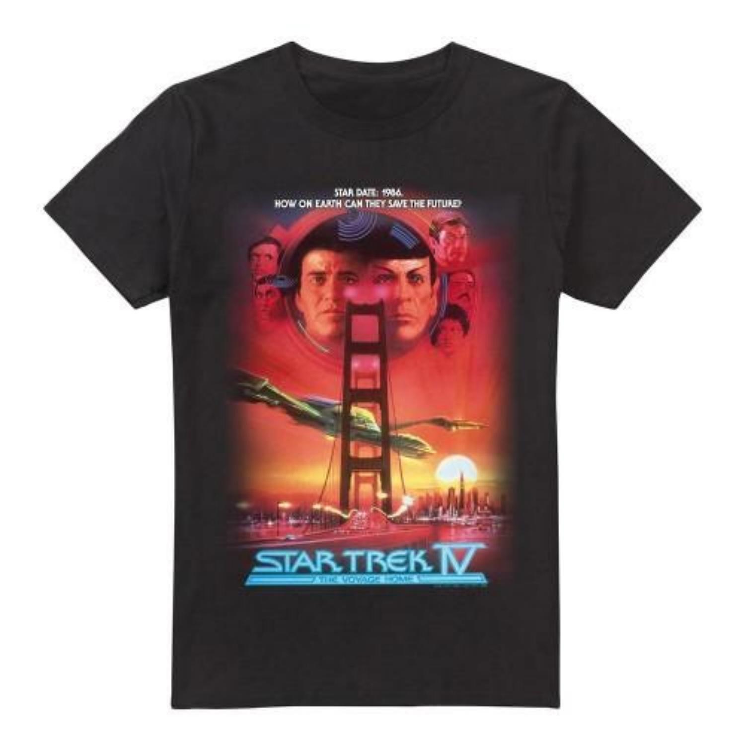 

STAR TREK Mens The Voyage Home T-Shirt S разноцветный