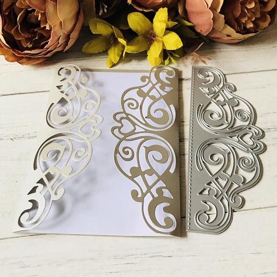 Flower Shape DIY Embossing Cutting Die Greeting Card Making Scrapbook Stencil