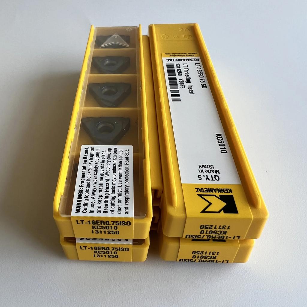 KENNAMETEL / LT-16ER0.75ISO KC5010  / Original Carbide Blade 10 Pcs