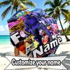 Custom Name Personalized Game Fortnite Print Umbrella, Auto Open Close, 8‑Rib Sturdy Frame, Commute Camping Hiking Use, Birthday Gift