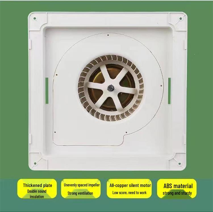 Deckenventilator für Küche & Bad, geräuscharm