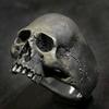 Exquisite Handmade Vintage Men Punk Ring Unique Gothic Skull Style Gothic Punk Horror Skull Rings