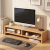 With Drawer Monitor Stand Riser Sturdy Structure Stable Support Desk Organizer Storage Rack Simple Design Storage Functions