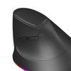 Ergonomic Mouse Vertical Backlit with Horizontal Scroll Wheel Multi Purpose Accessory Optical