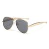 High-end Quality Metal Sunglasses - Fashionable, Retro Pilot-style Sunglasses - Uv-protective Sun Glasses - 7508